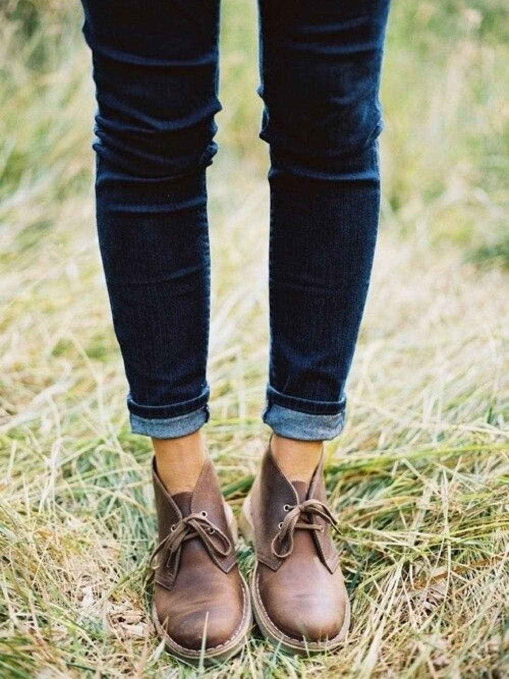 Women’s Clarks Desert Boots in Beeswax Leather